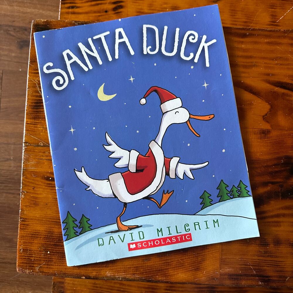 Scholastic Santa Duck Paperback Book
